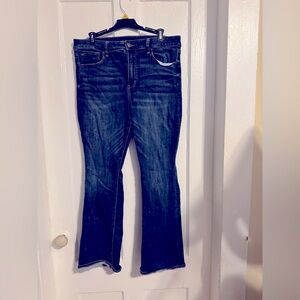 American eagle size 14 short skinny kick jean